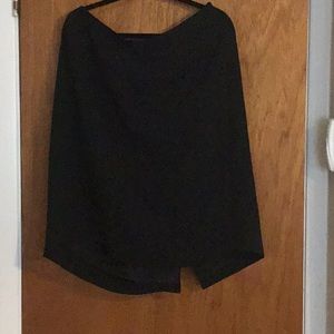 Tailbots  black plus size skirt